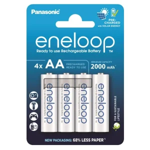 Акумулятор Panasonic Eneloop NI-MH AA 2000 мАг, 4 шт., BK-3MCDE/4CP UA